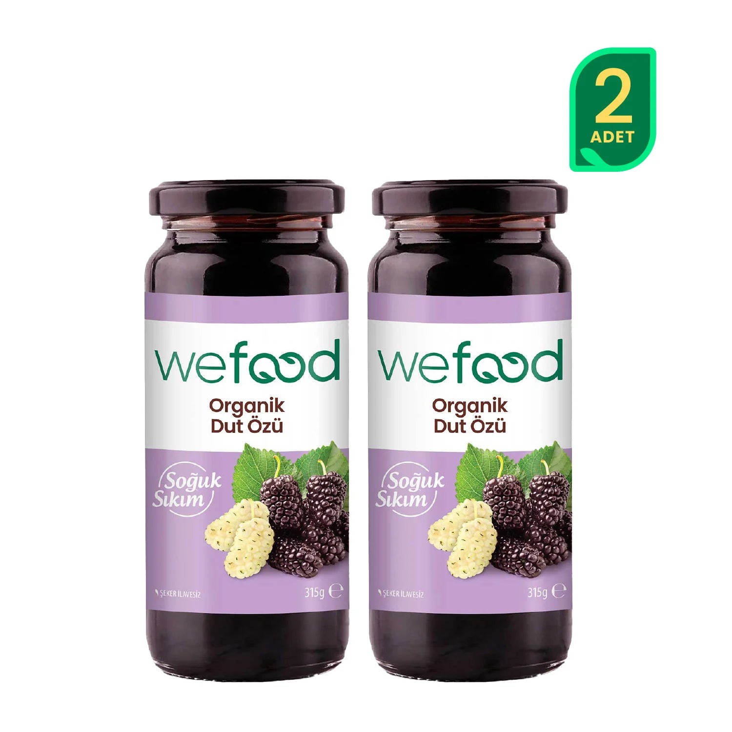 Wefood Organik Dut Özü 315 gr 2'li